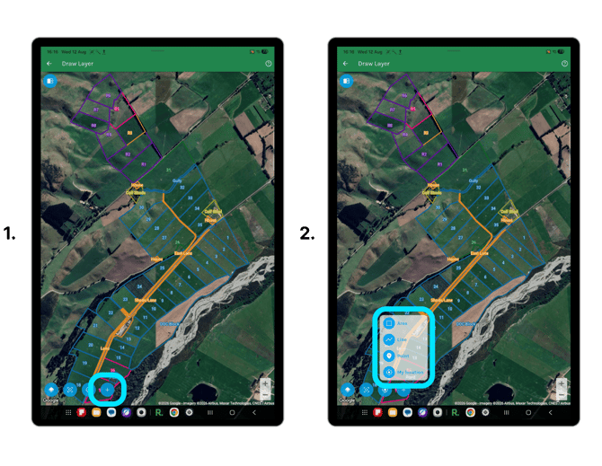 Create Line 2 Choose Layer