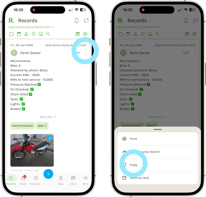 Steps to Copy a Record - Mobile-1